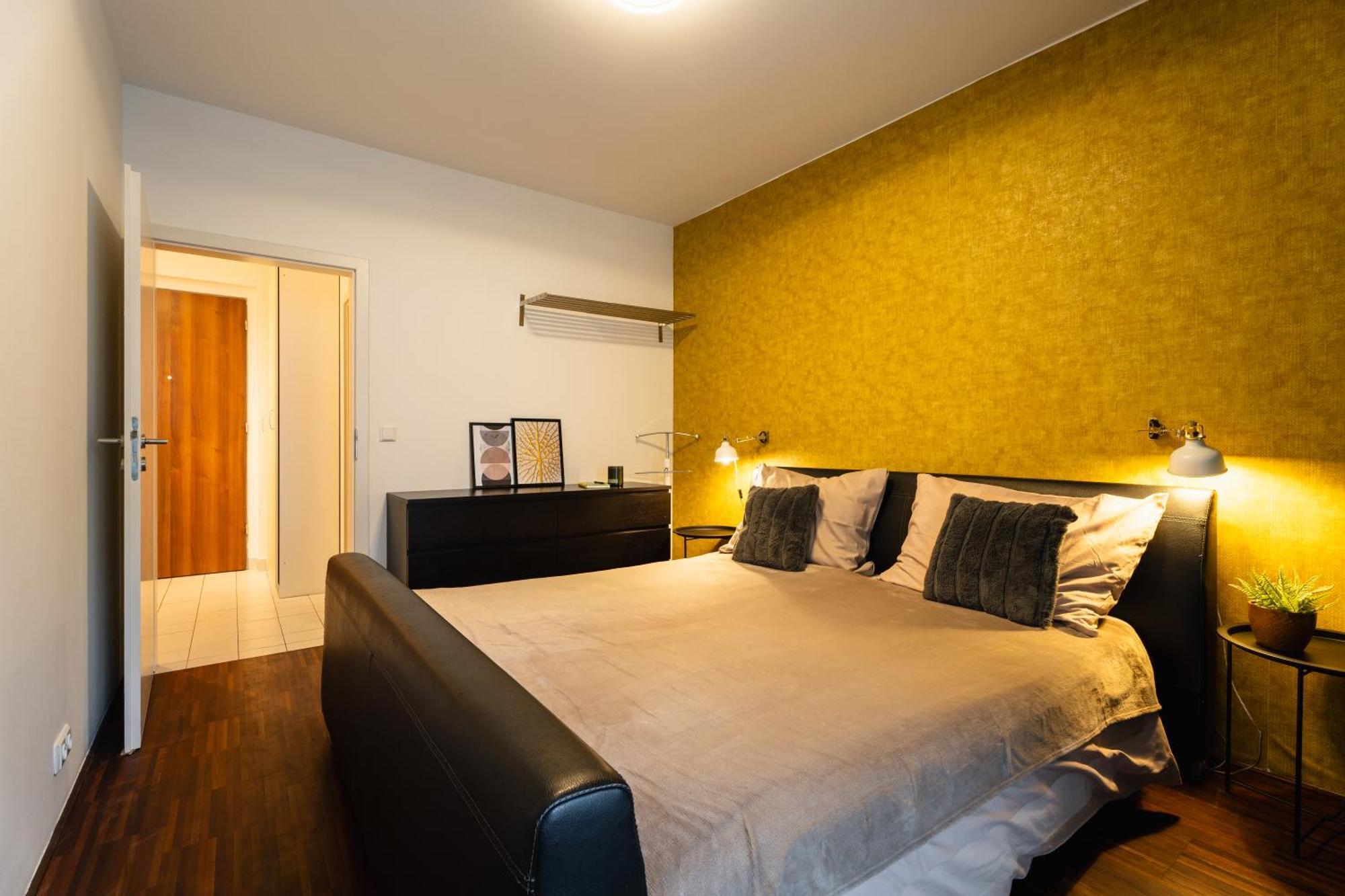 Auriapartments Karlin 2Kk S Terasou A Parkovanim Praha Bagian luar foto