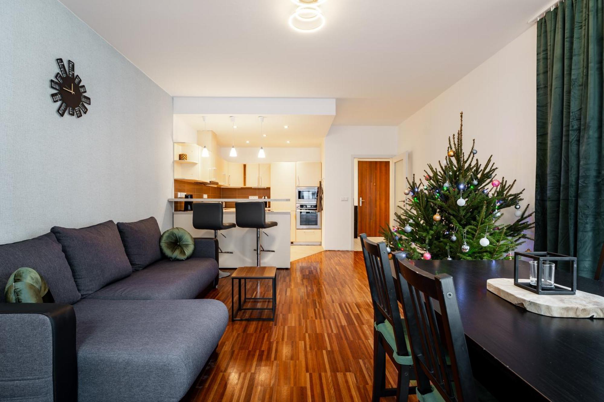 Auriapartments Karlin 2Kk S Terasou A Parkovanim Praha Bagian luar foto